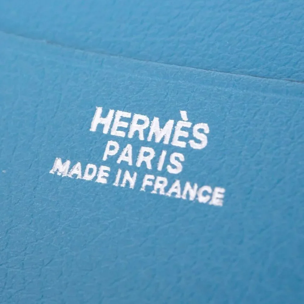 Hermes Agenda PM Blue Jean Swift Notebook Cover